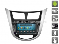 Штатная магнитола для Hyundai Solaris AVIS AVS070A (#258) на Android