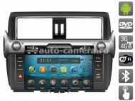 Штатная магнитола для Toyota Land Cruiser Prado 150 (2013-) AVIS AVS090A (#651) на Android